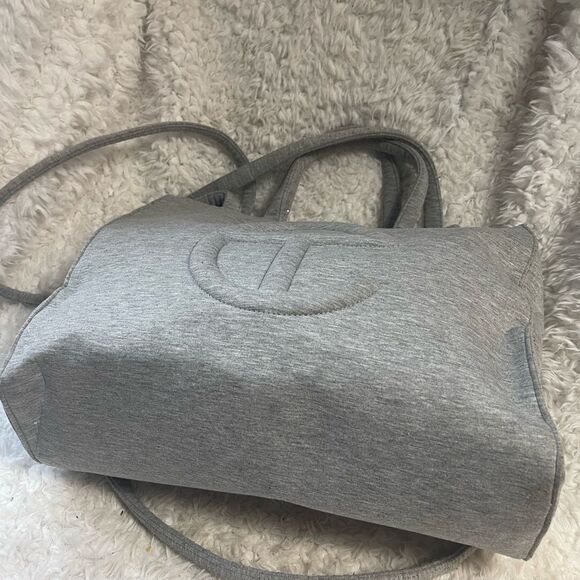 UGG X Telfar Classic Gray Fleece medium Tote /shoulder Bag - Picture 16 of 16
